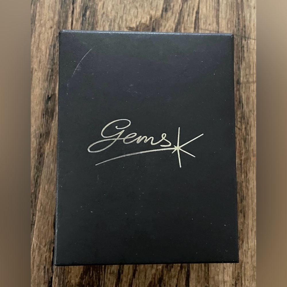 Gems Jewelry Storage Box Black